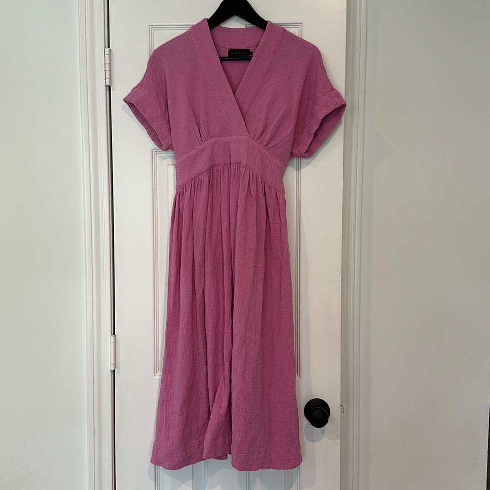 Hatch Pink Midi Dress